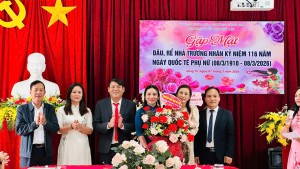 SÔI NỔI CHUỖI HOẠT ĐỘNG CHÀO MỪNG NGÀY QUỐC TẾ PHỤ NỮ 8/3 TẠI TRƯỜNG TIỂU HỌC KỲ LỢI